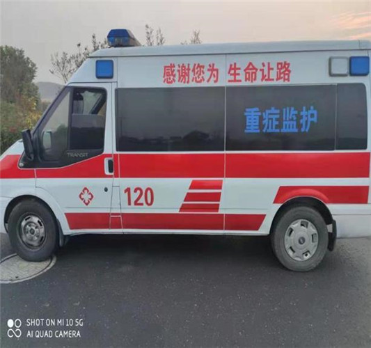 板桥镇救护车出租服务案例3